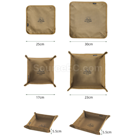 Customization Portable Folding Storage Tray for Camping Corporate Gifts