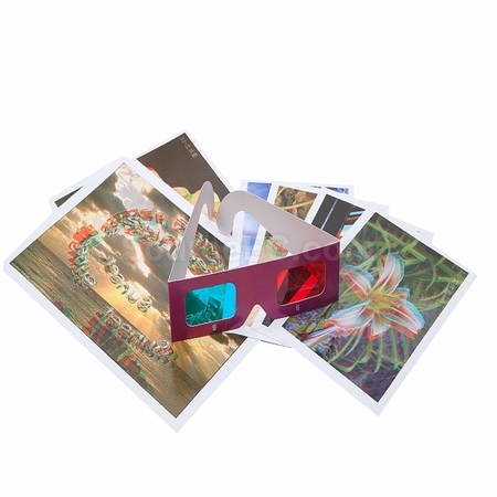 3D paper glasses