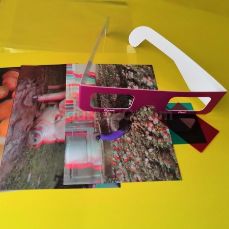 Customization 3D paper glasses Corporate Gifts