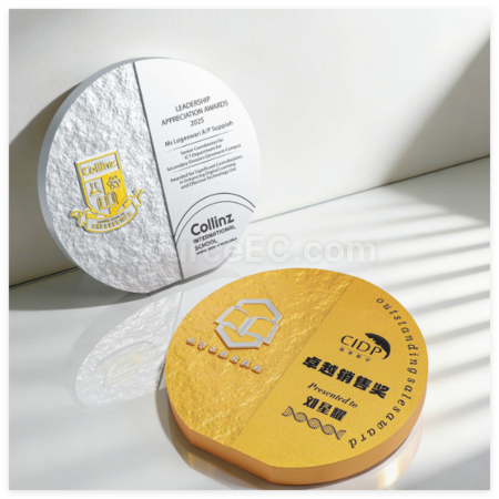 Customization Creative Relief Acrylic Medal Corporate Gifts
