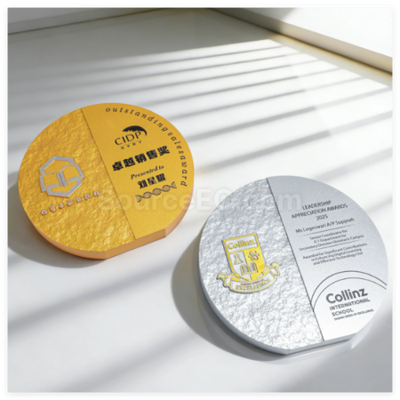 Customization Creative Relief Acrylic Medal Corporate Gifts