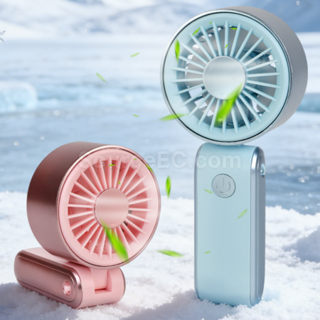 Customization Neck-hanging foldable handheld fan Corporate Gifts