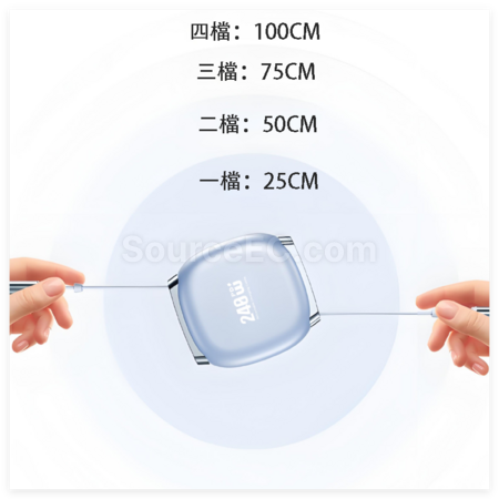 Customization 240W Retractable Fast charging Data Cable Corporate Gifts