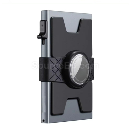 Aluminum Alloy Anti-Theft Card Holder With RFID Multi-Slot Card Holder