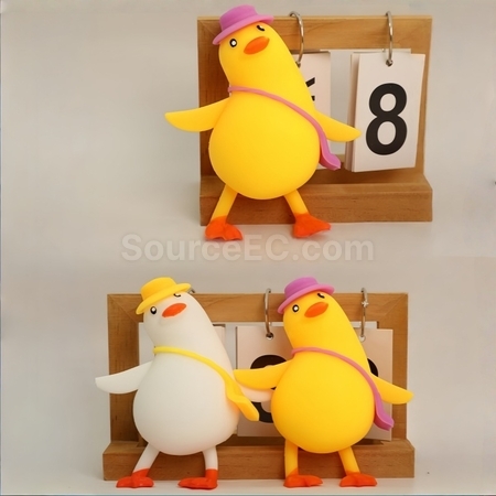 Customization Crooked-neck Duck Squeeze Stress Relief Toy Corporate Gifts