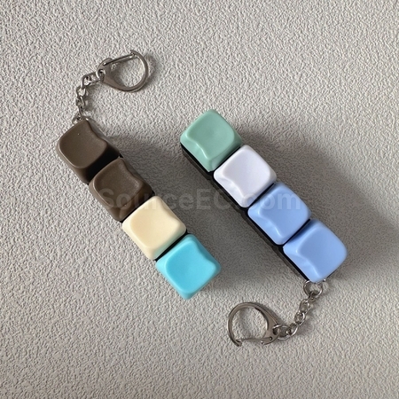 Customization Custom Cat-Shaped Button Stress Relief Toy Corporate Gifts