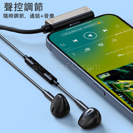 Customization 2-in-1 Type-C Headphone Charging Adapter Corporate Gifts