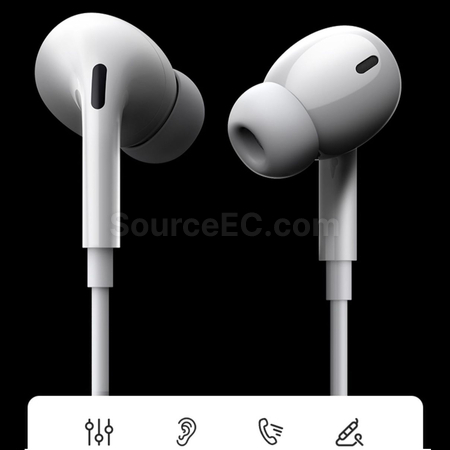 Customization Type-C Wired Headphones Corporate Gifts