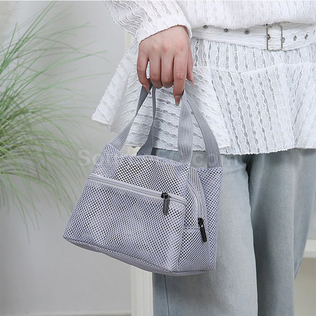 Customization Mesh Handheld Toiletry Storage Bag Corporate Gifts