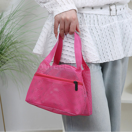 Customization Mesh Handheld Toiletry Storage Bag Corporate Gifts