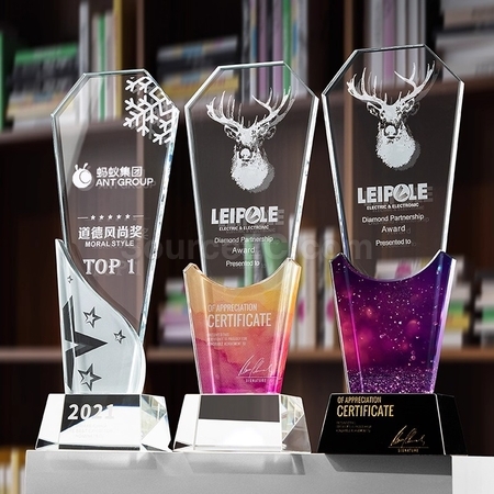 Customization Crystal trophy Corporate Gifts