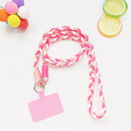 Customization Color-Blocked Woven Phone Strap Corporate Gifts