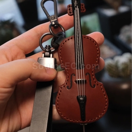 Customization Violin Keychain Corporate Gifts
