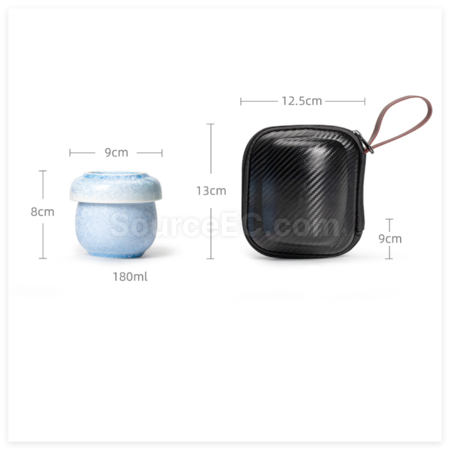 Customization Portable Travel Tea Set For Single Person Corporate Gifts