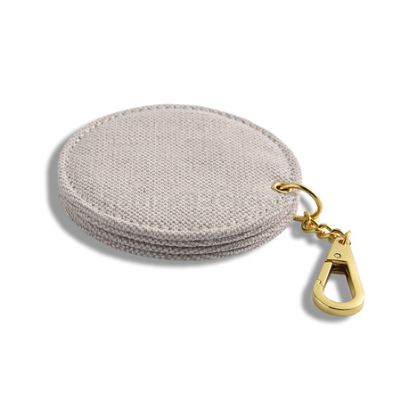 Customization Cotton And Linen Gift Small Mirror Corporate Gifts