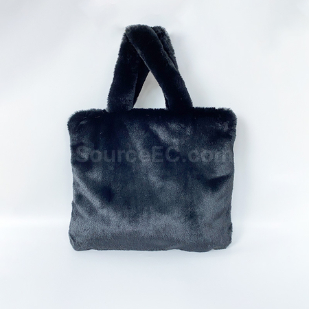 Customization Plush bag rabbit fur bag Corporate Gifts