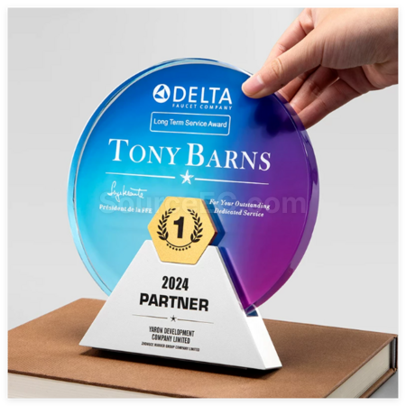 Customization Metal Crystal Trophy Corporate Gifts