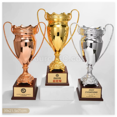 Large Metal Trophy