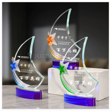 Customization Crystal Trophy Corporate Gifts