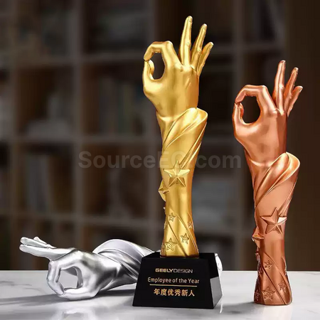Customization OK Trophy Corporate Gifts