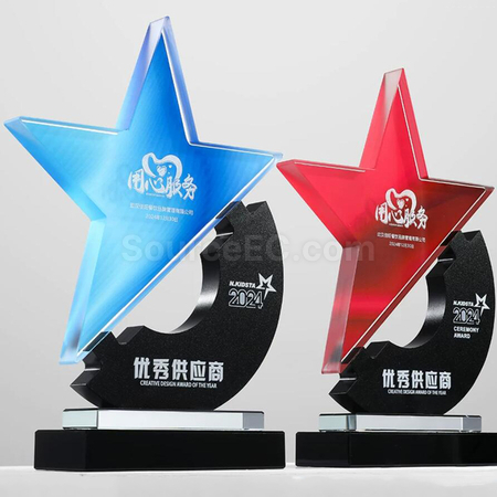 Customization Crystal Trophy Corporate Gifts