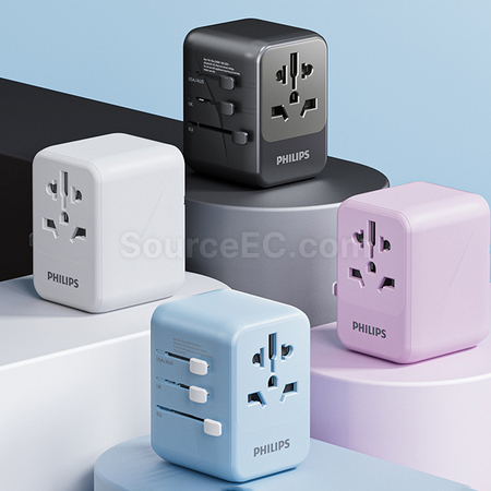 Customization Philips Travel Adapter Corporate Gifts