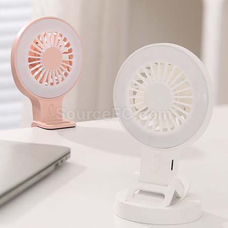Customization Mini fan fill light with clip Corporate Gifts