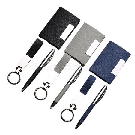 Customization Metal Business Card Holder Set Corporate Gifts