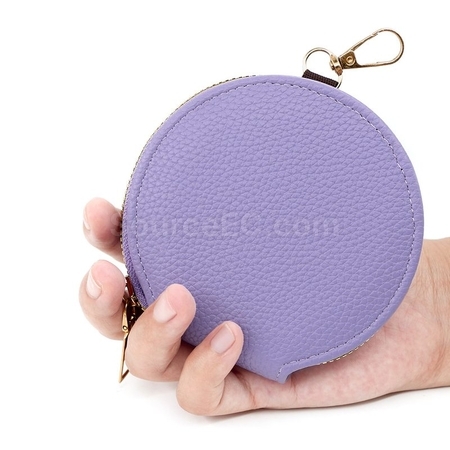 Customization Mini Round Zipper Coin Purse Corporate Gifts