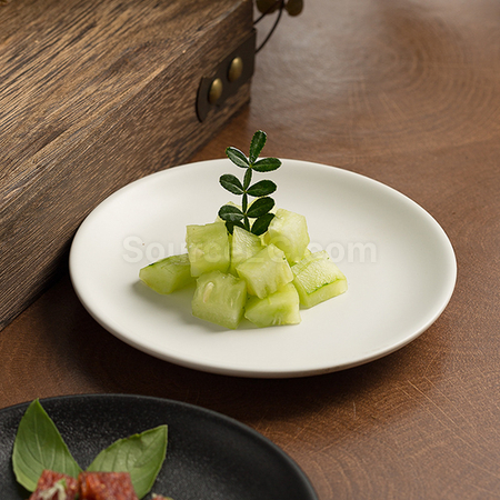 Customization Chinese Retro Ceramic Small Plate Corporate Gifts