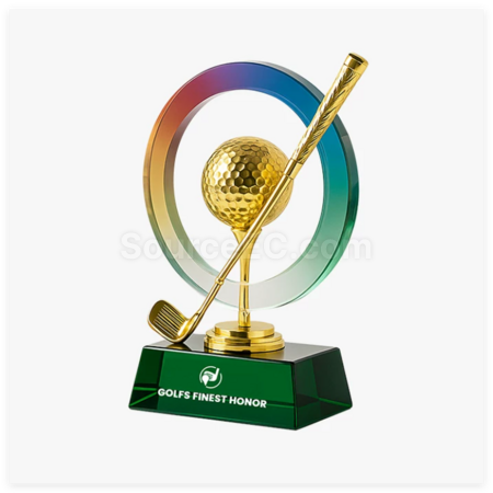 Customization Golf Trophy Corporate Gifts
