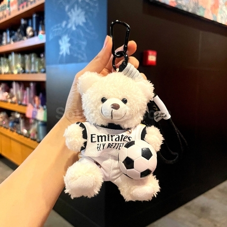Customization Football Bear Pendant Keychain Corporate Gifts