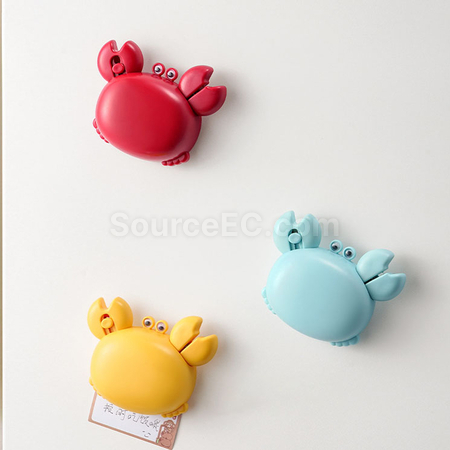 Customization 3-in-1 Crab Bottle Opener, Can Opener and Scissors, Magnetic Refrigerator Sticker Corporate Gifts