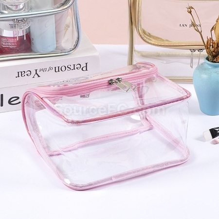 Customization PVC Transparent Waterproof Makeup Bag Corporate Gifts