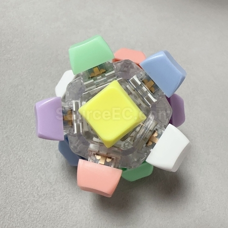 Customization 12-Key Round Ball Fidget Stress Relief Toy Corporate Gifts