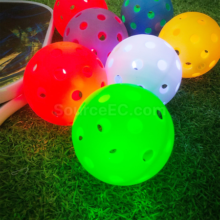 Customization Glow-In-The-Dark Pickleball Corporate Gifts