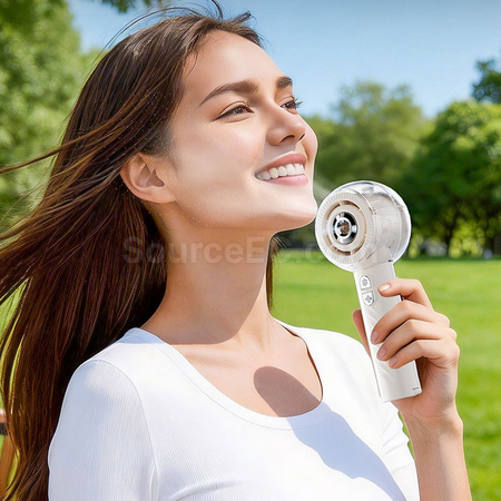 Customization Handheld High-Speed Cooling Spray Fan Corporate Gifts