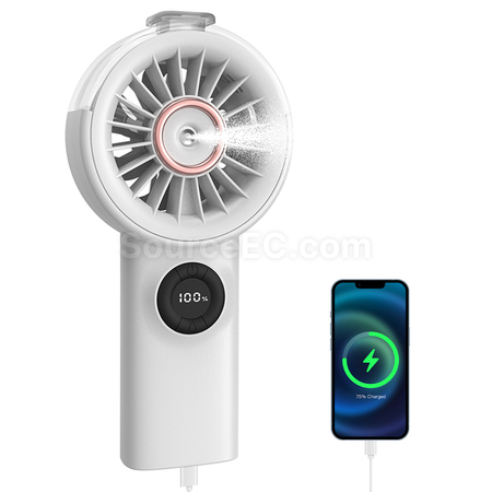 Customization Handheld Charging Spray Fan Corporate Gifts