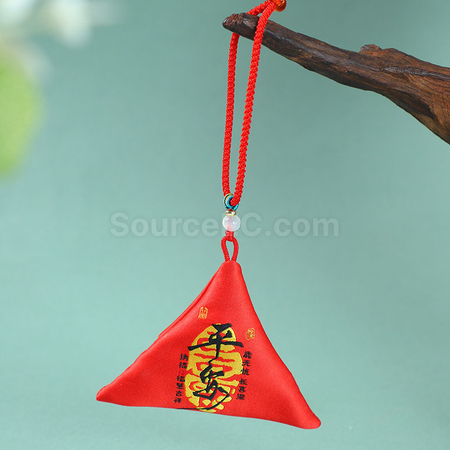 Customization Triangular Safety Blessing Pouch Corporate Gifts