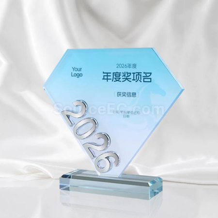 Customization 2026 Crystal Award Corporate Gifts