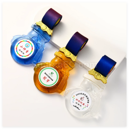 Customization Glass Medals Corporate Gifts