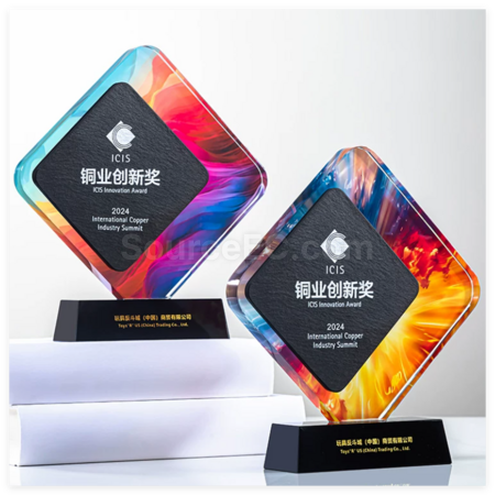 Customization Crystal Marble Trophy Corporate Gifts