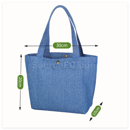 Customization Denim Tote Bag Corporate Gifts