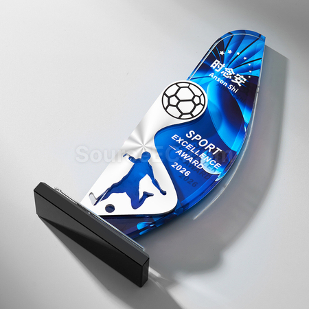 Customization Aluminum Crystal Trophy Corporate Gifts