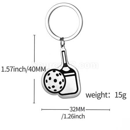 Customization Pickball Keychain Corporate Gifts