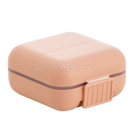 Customization Portable Dual-Seal Silicone Medicine Box Corporate Gifts