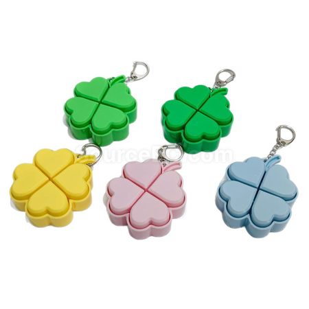 Customization Four-Leaf Clover Stress Relief Keychain Corporate Gifts