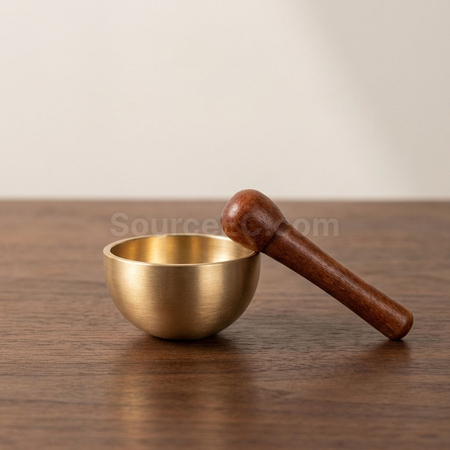Customization Mini Brass Singing Bowl for Stress Relief & Meditation Corporate Gifts