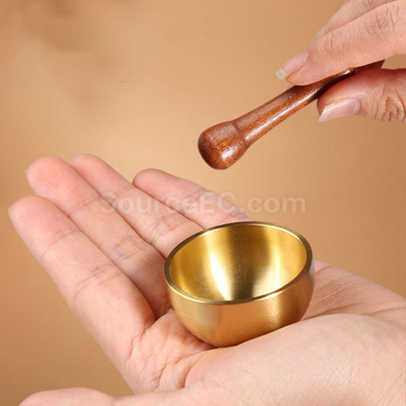 Customization Mini Brass Singing Bowl for Stress Relief & Meditation Corporate Gifts