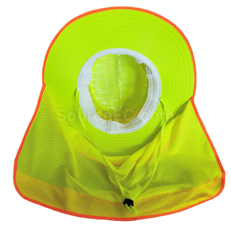 Customization High‑Visibility Fluorescent Bucket Hat for Outdoor Work Corporate Gifts
